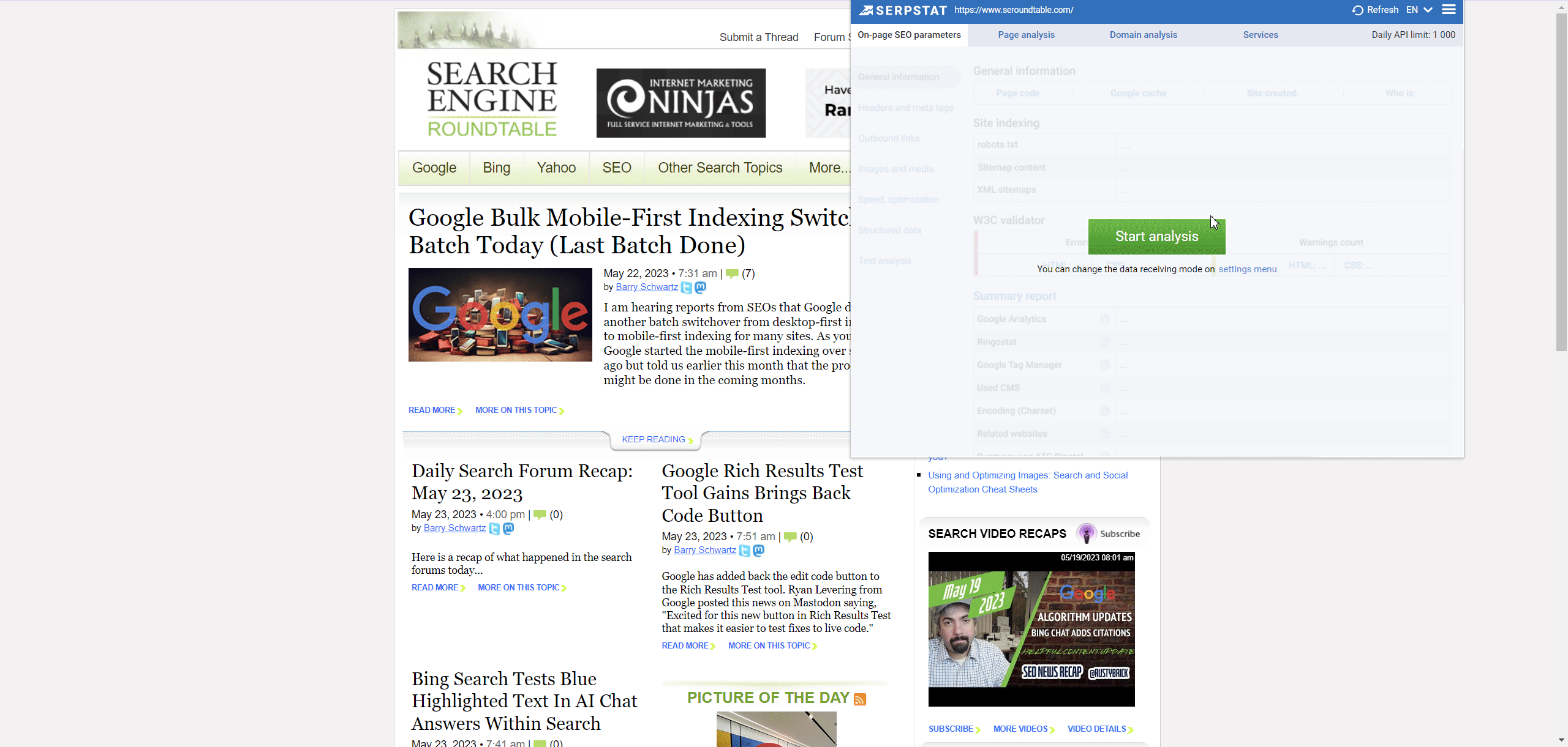 Serpstat SEO Checker