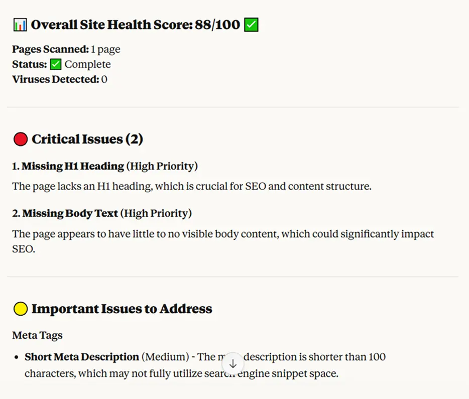 Creating new SEO project in Serpstat MCP